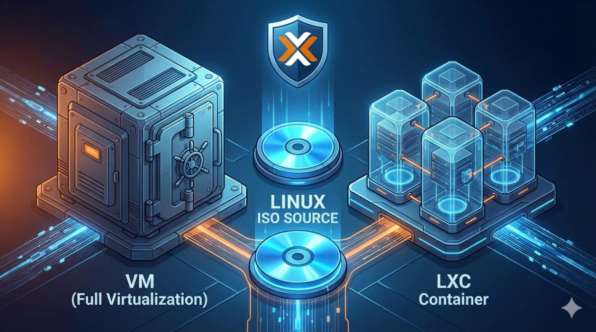 Guía 05: Gestión de ISOs ¿VM o contenedor para Linux?